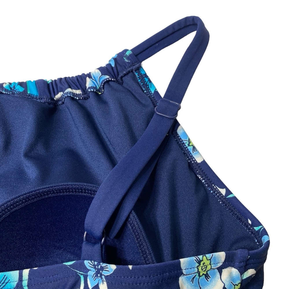 BEACH HOUSE | Blair Tankini Swim Top Spliced High Neck Floral Print 50+ UPF - Picture 10 of 14